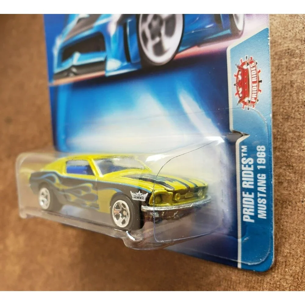2004 Hot Wheels '68 MUSTANG Pale Green #165 PRIDE RIDES SERIES #1/10 1:64 B3758